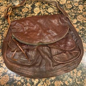 Lucky brand beautiful brown leather bag